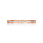 Tacori Engagement Wedding Band Sculpted Crescent Diamond Eternity Band 6.5