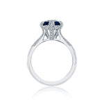 Tacori Engagement Engagement Ring Simply Tacori Sapphire Halo Engagement Setting 6.5mm / 6.5