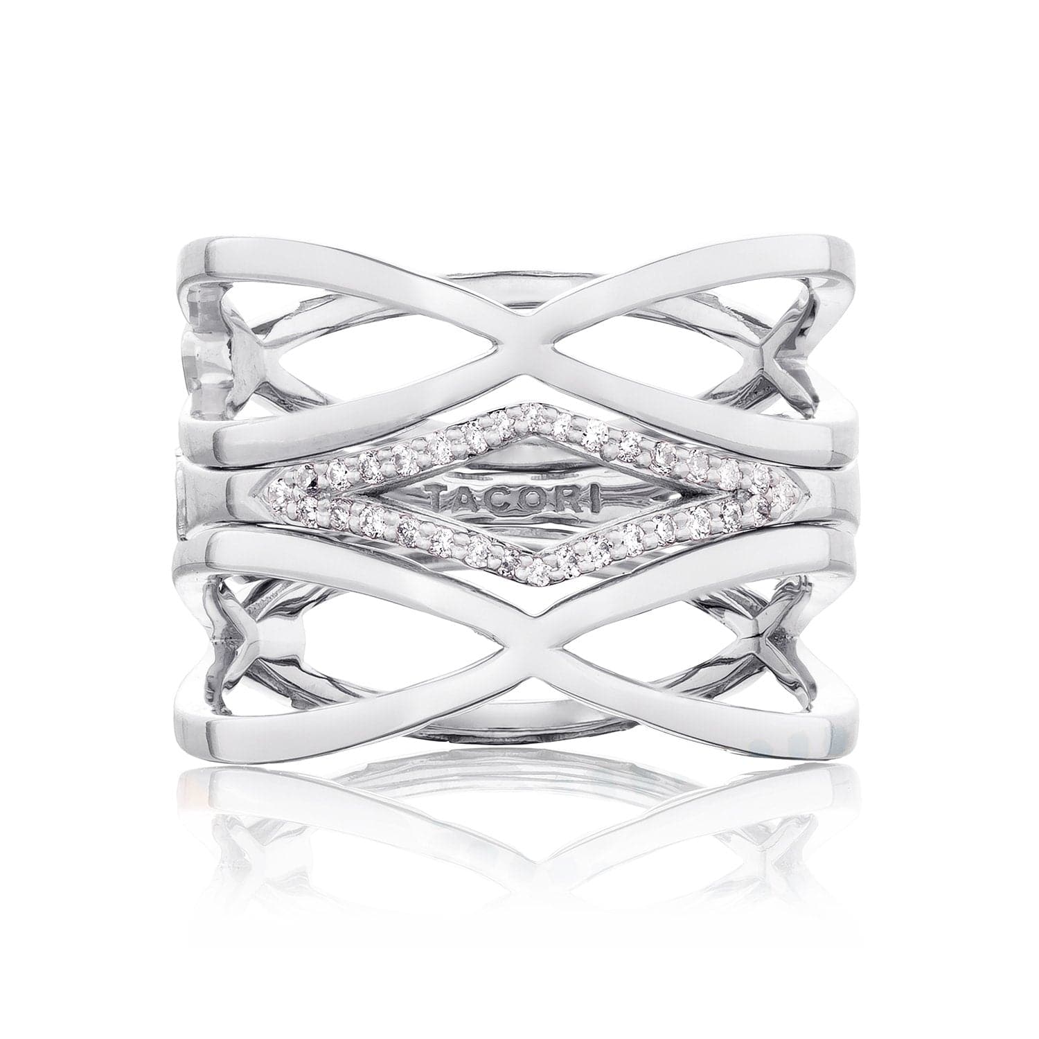 Tacori Ring The Ivy Lane Pavé Peak Ring 7