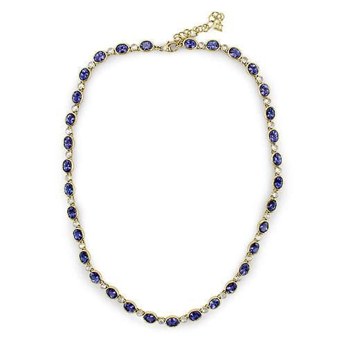 Temple St. Clair Necklaces and Pendants Classic Tanzanite & Moonstone Necklace