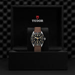 TUDOR Watch TUDOR Black Bay 58 39mm Case Black Dial Brown Leather Strap (79030N)