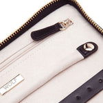 WOLF Designs Jewelry Cases Caroline Jewelry Portfolio Travel Case - Black