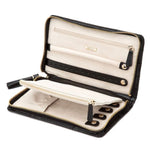 WOLF Designs Jewelry Cases Caroline Jewelry Portfolio Travel Case - Black