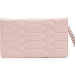 WOLF Designs Jewelry Cases Caroline Jewelry Portfolio Travel Case - Rose Quartz