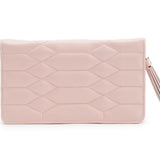 WOLF Designs Jewelry Cases Caroline Jewelry Portfolio Travel Case - Rose Quartz