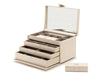 WOLF Designs Jewelry Cases Caroline Large Jewelry Case - Ivory