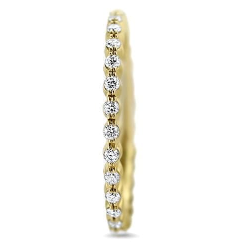 Zeghani Wedding Band Delicate Diva Diamond Eternity Band 6.5