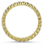 Zeghani Wedding Band Delicate Diva Diamond Eternity Band 6.5