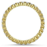 Zeghani Wedding Band Delicate Diva Diamond Eternity Band 6.5
